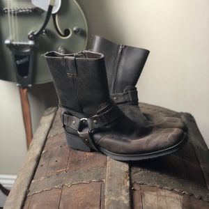Men’s Steve Madden Motorcycle Harness Boots